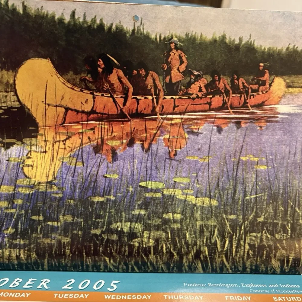 Lot Calendars Norman Rockwell Art Native American 1997-2011 Ephemera Junk Journa